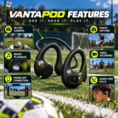 VantaPod - 4K Action Camera